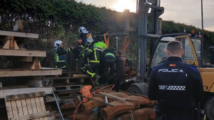 Accidente laboral en Algete