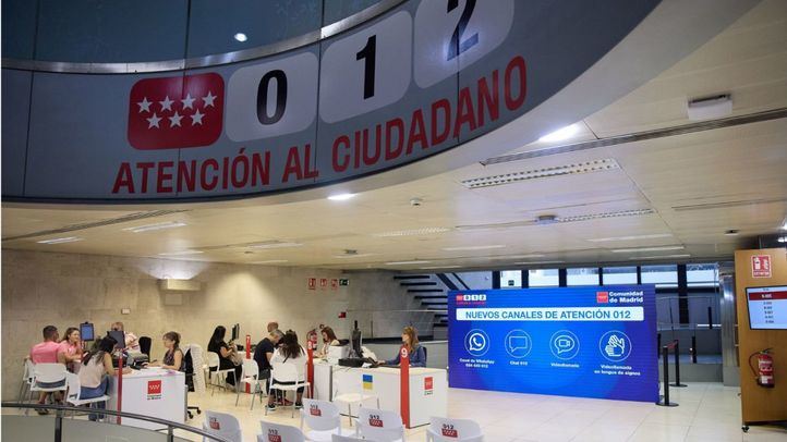 Oficina Central de Atención al Ciudadano de la CM en la Carrera de San Jerónimo