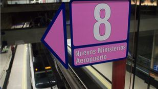 Restablecida la circulación entre Aeropuerto T1-T2-T3 y Barajas (L8)