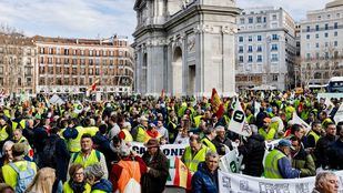 El campo madrileño mantiene las movilizaciones pese a la paralización del acuerdo entre UE y Mercosur