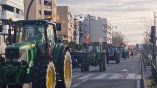 Tractorada en Alcobendas