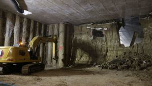 Las excavadoras del soterramiento de la A-5 se unen en dos frentes para unir dos galerías que se han ejecutado