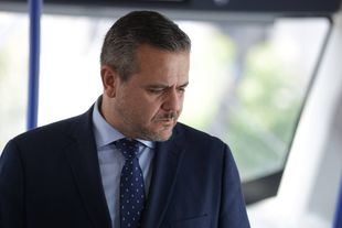 El consejero de Transportes, Vivienda e Infraestructuras de la Comunidad de Madrid, Jorge Rodrigo