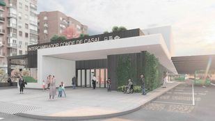 Futuro intercambiador de Conde de Casal