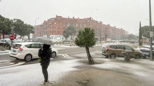Nieve en Madrid