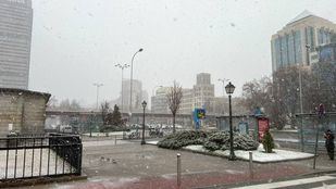 Nieve en Madrid