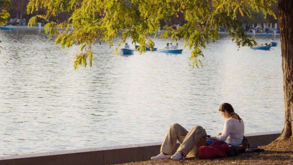 Tarde en el Parque del Retiro