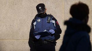 Un agente de la Policía Municipal de Madrid