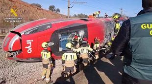 Tren descarrilado en Adamuz