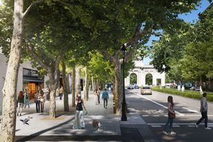 Render bulevar de la Puerta de Alcalá