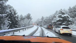 Nieve en la Sierra
