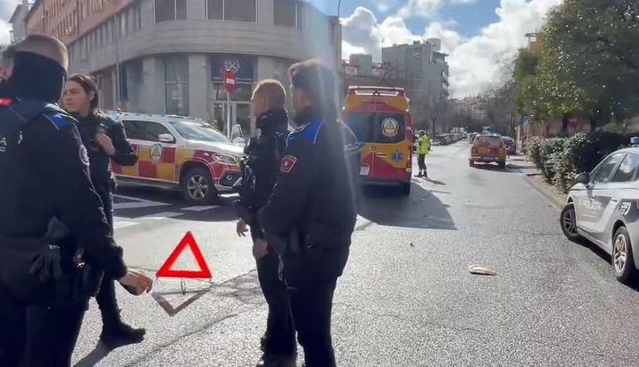 Lugar del atropello en Ciudad Lineal