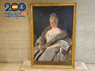 Recuperada en el Palacio de Liria ‘La Chata’ de Sorolla