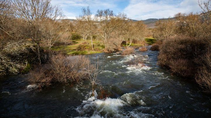 Río Lozoya junto al embalse de Pinilla