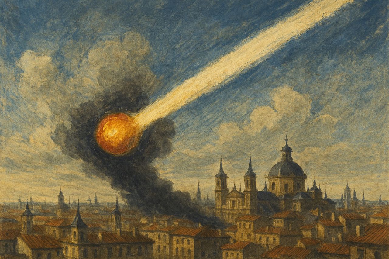 Fragmentación aérea: el estallido meteórico de 1896