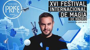 Jorge Blass en el cartel del Festival Internacional de Magia