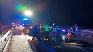 Muere una mujer de 35 años al chocar con una quitanieves a la altura de La Serna del Monte