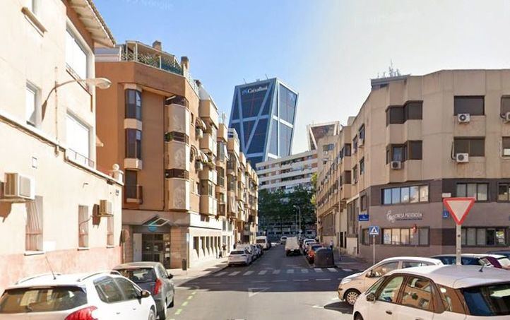 Calle Simancas, en el barrio de la Almenara, en Tetuán