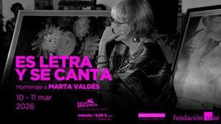 La Fundación SGAE homenajea a la compositora cubana Marta Valdés