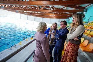 El equipo de Gobierno visita el Deportivo Municipal Francisco Fernández Ochoa