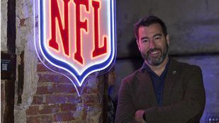 Rafael de los Santos, directos de la NFL en España