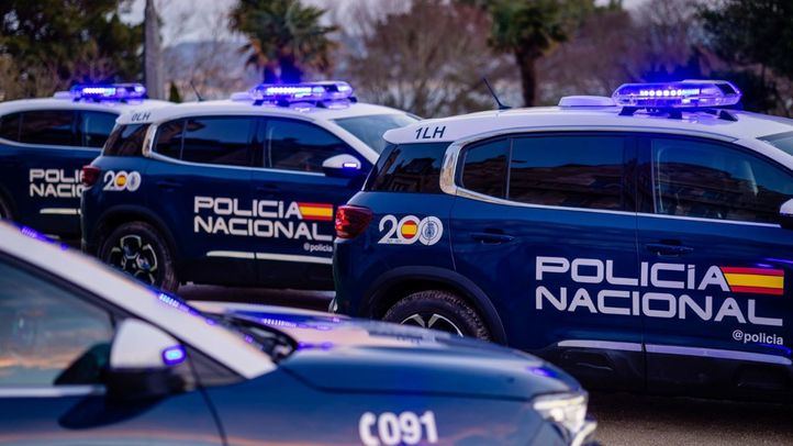 Vehículos de la Policía Nacional