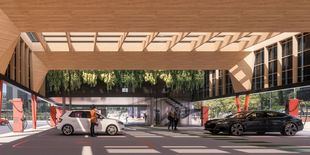 Reconstrucción de la futura electrolinera