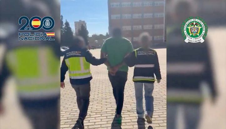 Detención de un fugitivo colombiano en Getafe