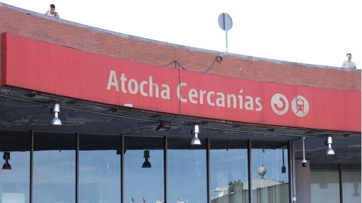 Entrada a la estación de Cercanías de Atocha