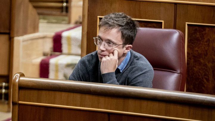 Imagen de archivo de Iñigo Errejón durante una sesión plenaria en el Congreso de los Diputados