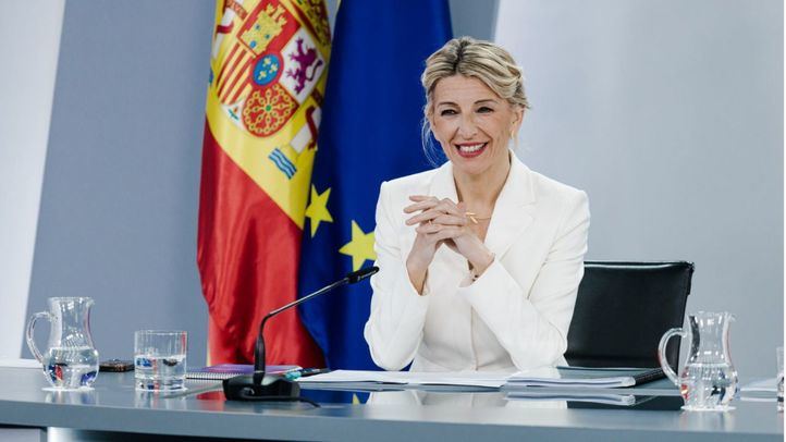 La vicepresidenta segunda y ministra de Trabajo y Economía Social, Yolanda Díaz