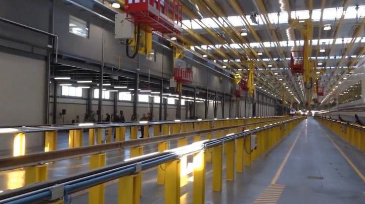 Taller de Renfe en Fuencarral