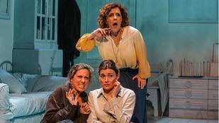 Las protagonistas de la obra 'Tres noches en Ítaca'