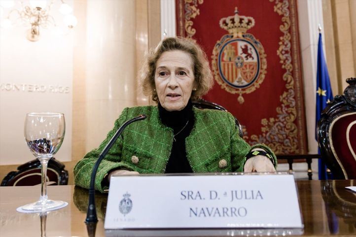 Julia Navarro, en el Senado