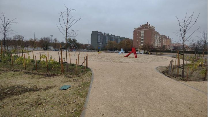 Parque Manolito Gafotas, en Carabanchel, espacio renovado