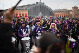 Manifestación convocada por la Comisión 8M en 2024