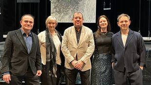 Parte del equipo artístico de 'El sueño de una noche de verano'.