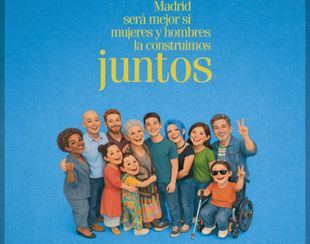 Cartel de la Campaña de Madrid por el 8M