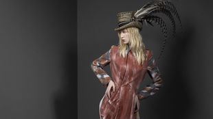 Vestidos convertidos en lienzos: el arte de Manuel Fernández llega al Museo Lázaro Galdiano