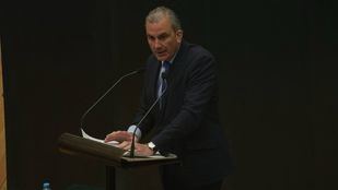 Javier Ortega Smith durante un Pleno de Cibeles