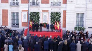 Acto de homenaje por el 11-M en la Puerta del Sol
