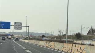 Salida 24 a Las Matas en la A-6 a su paso por Las Rozas