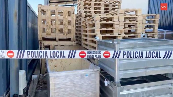 Accidente laboral en Loeches