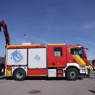 Cibeles renueva su flota de vehículos de bomberos