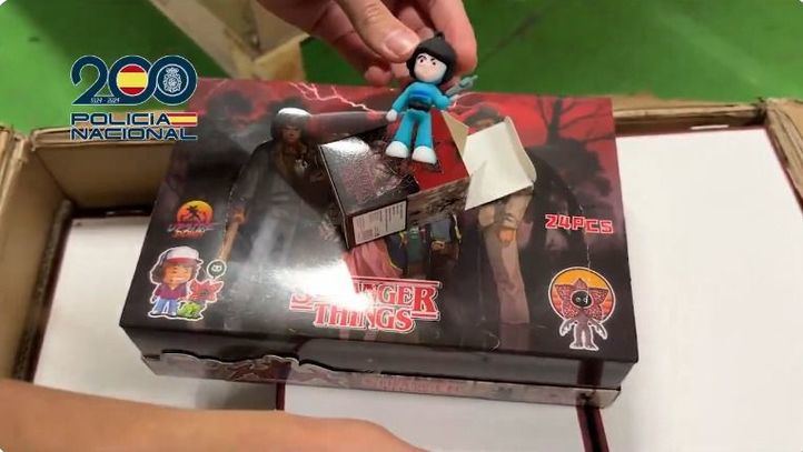 Muñecos falsificados de Stranger Things
