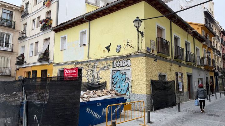 Edificio del antiguo Baobab en Lavapiés