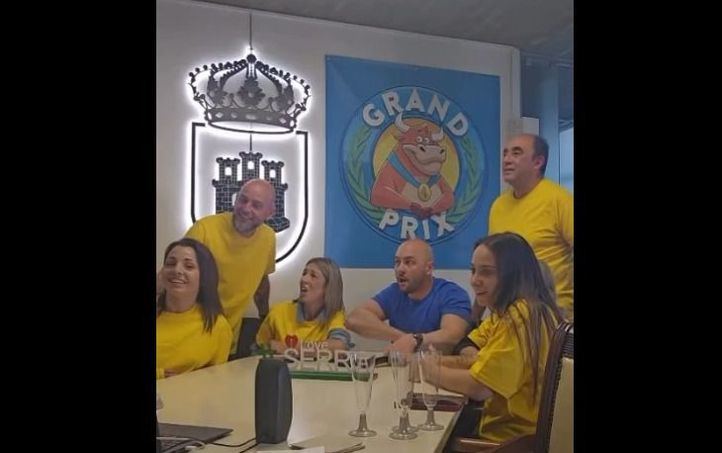 Captura de pantalla del vídeo de Serranillos del Valle