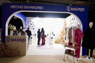 Estand de 'Hecho en Madrid' en la MBFW