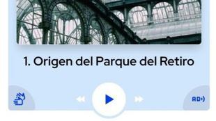 El Retiro y Madrid Río estrenan audioguías y mapas interactivos
