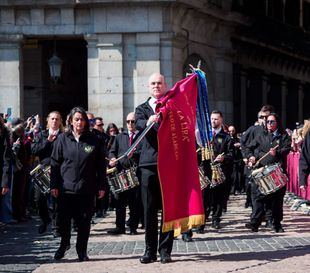La plaza Mayor de Madrid acoge el primer Encuentro de Bandas de Música Procesional